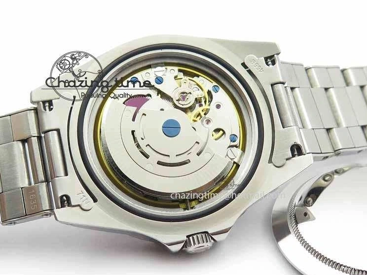 MiroTime 0114 RelaxedFit GMT-Master Vintage 1675 SS BP Best Edition Black Bezel White Markers A 3750